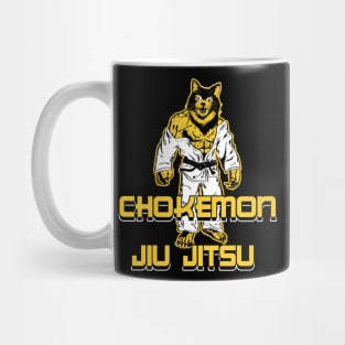 Funny Chokemon Jiu Jitsu Mug